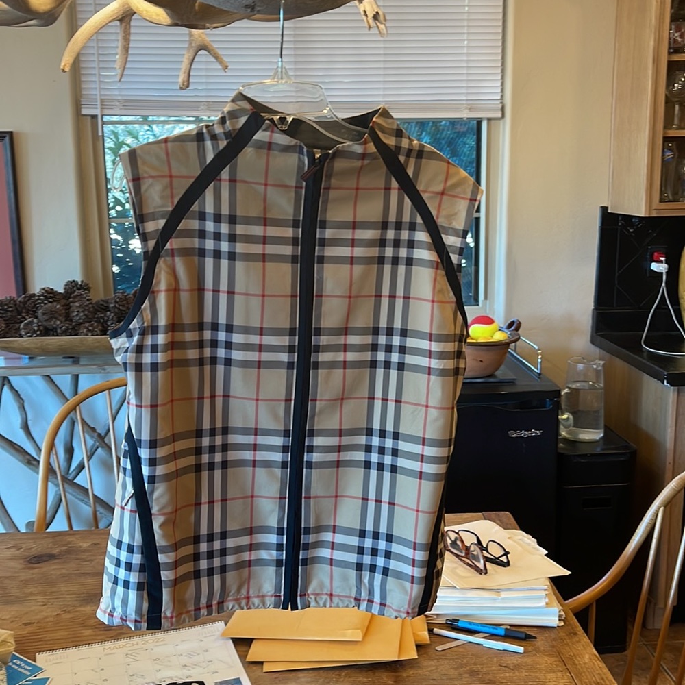 Nova check authentic Burberry Golf Vest